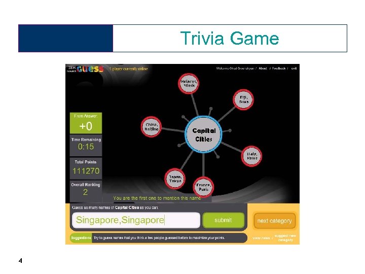 Trivia Game 4 