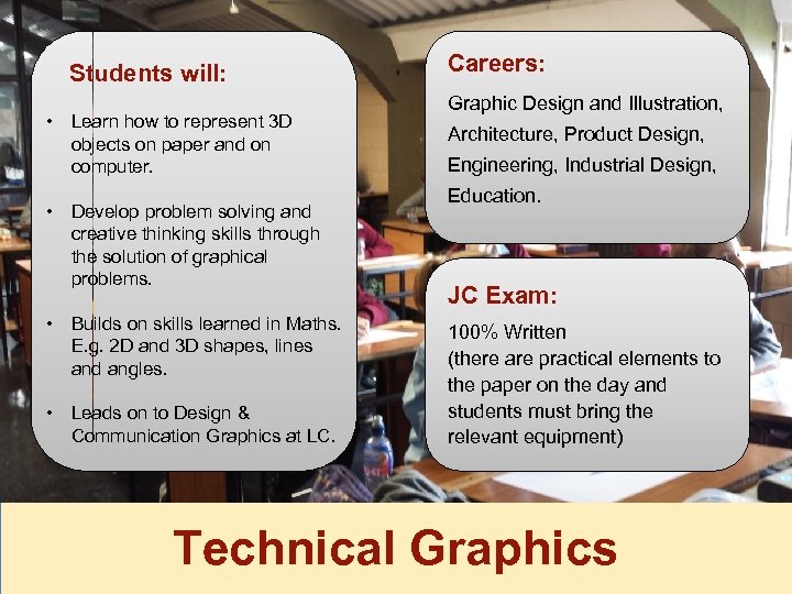 Students will: • Learn how to represent 3 D objects on paper and on