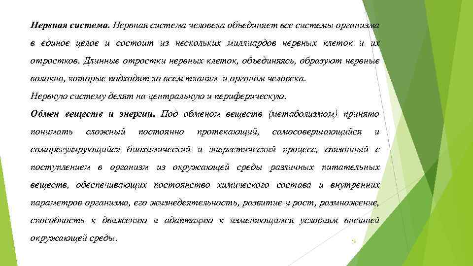 Нервная система человека объединяет все системы организма в единое целое и состоит из нескольких