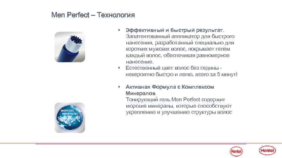 Men Perfect – Технология § § § Эффективный и быстрый результат. Запатентованный аппликатор для
