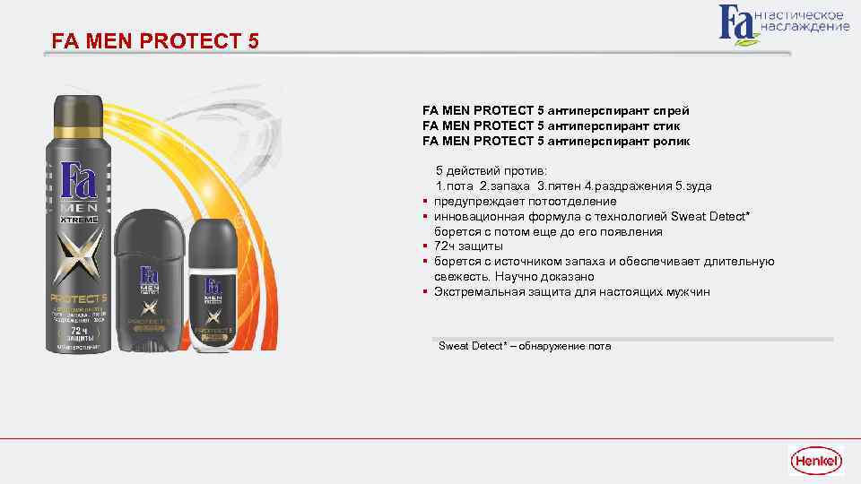 FA MEN PROTECT 5 антиперспирант спрей FA MEN PROTECT 5 антиперспирант стик FA MEN