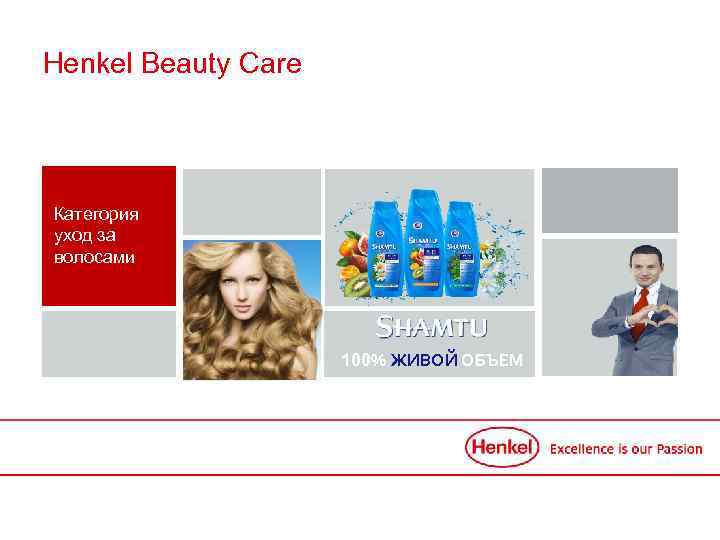 Нenkel Beauty Care Категория уход за волосами 100% ЖИВОЙ ОБЪЕМ 