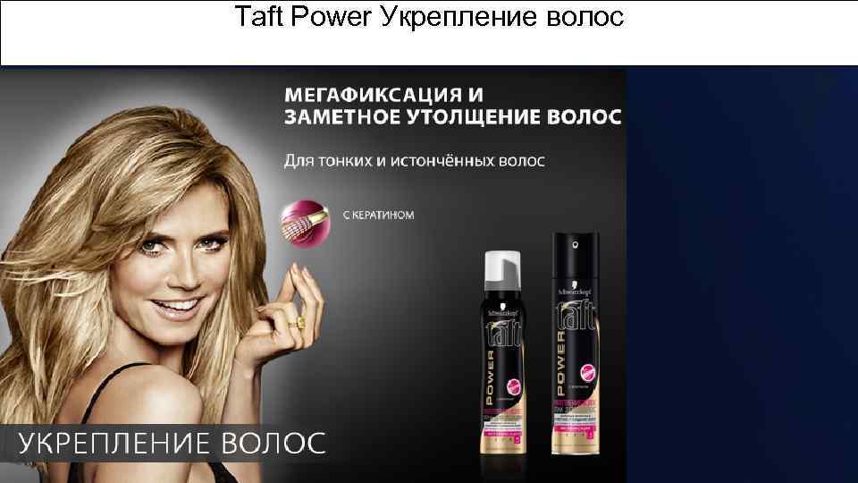 Taft Power Укрепление волос 