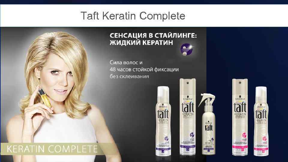 Taft Keratin Complete 