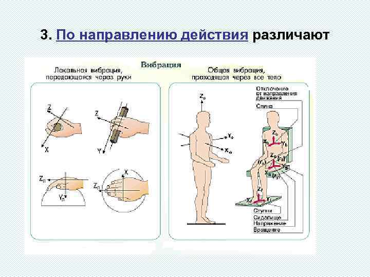 3. По направлению действия различают • - 