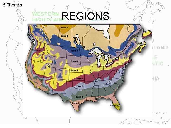 5 Themes REGIONS 