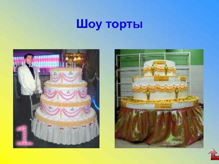 Шоу торты 