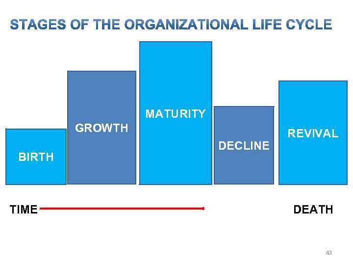 MATURITY GROWTH BIRTH TIME DECLINE REVIVAL DEATH 43 