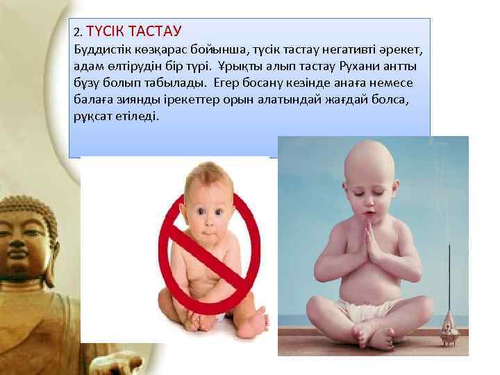 Түсік тастау презентация