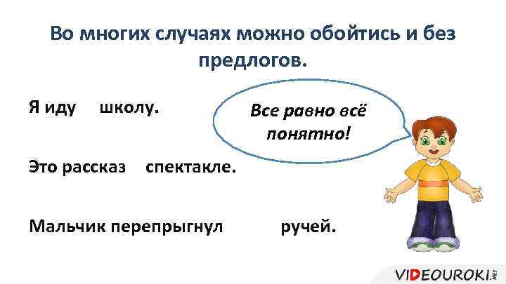 Предлог как часть речи роль предлогов в речи 2 класс презентация