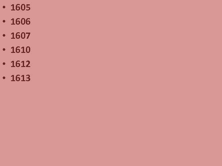  • • • 1605 1606 1607 1610 1612 1613 