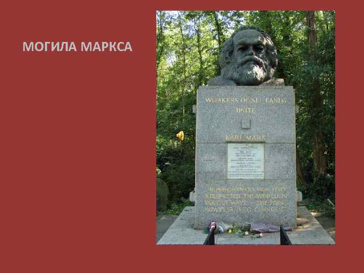 МОГИЛА МАРКСА 