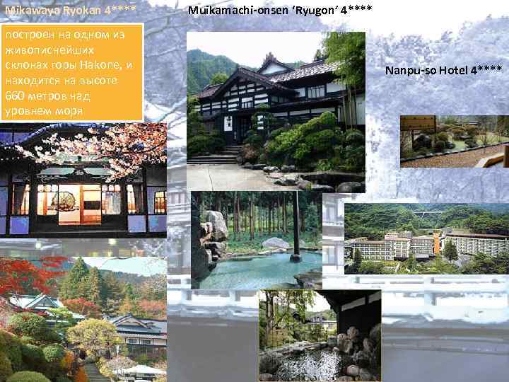 Mikawaya Ryokan 4**** построен на одном из живописнейших склонах горы Hakone, и находится на