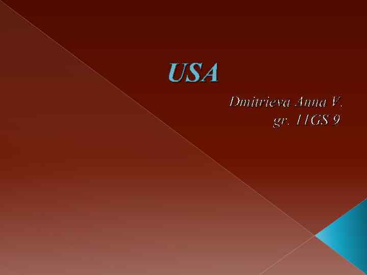 USA Dmitrieva Anna V. gr. 11 GS 9 