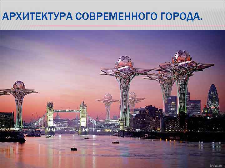 АРХИТЕКТУРА СОВРЕМЕННОГО ГОРОДА. 
