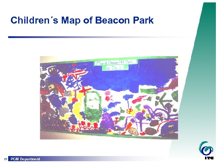 Children´s Map of Beacon Park 23 PGM Department 