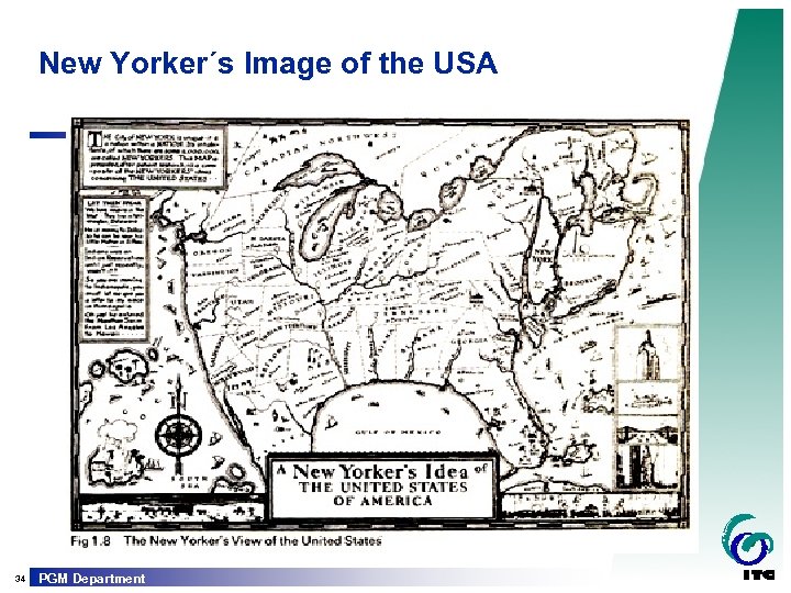 New Yorker´s Image of the USA 34 PGM Department 