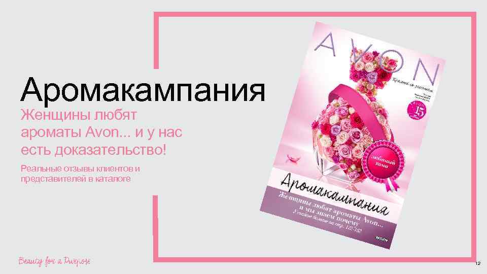 Аромакампания Женщины любят ароматы Avon. . . и у нас есть доказательство! Реальные отзывы