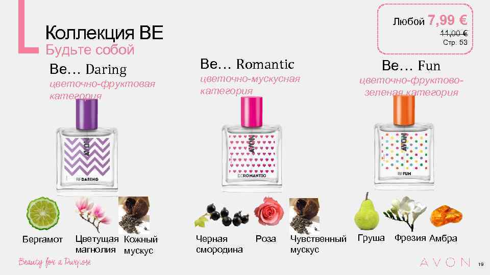 Любой 7, 99 Коллекция BE Будьте собой Be… Daring цветочно-фруктовая категория € 11, 00