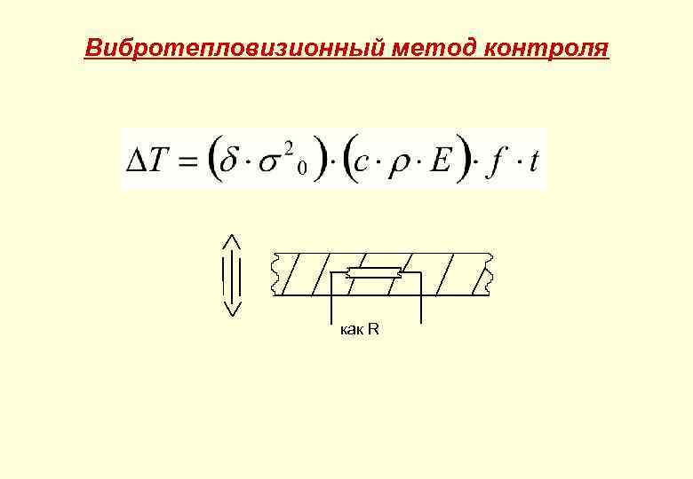 Вибротепловизионный метод контроля как R 