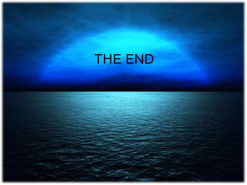 THE END 