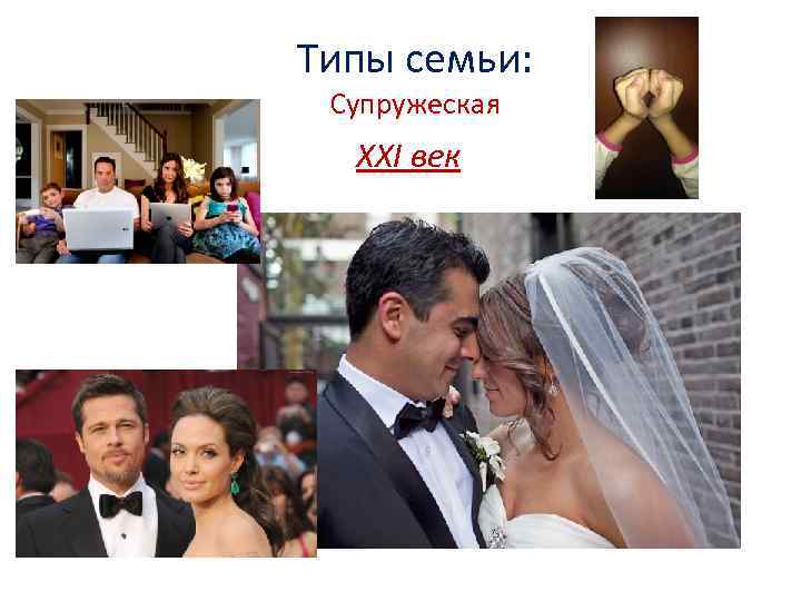 Типы семьи: Супружеская XXI век 