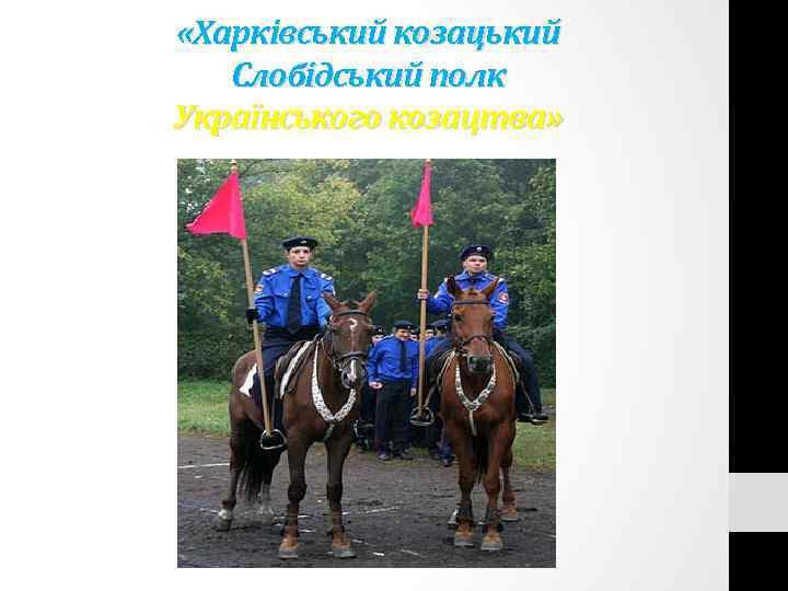  «Харківський козацький Слобідський полк Українського козацтва» 