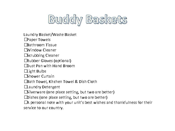 Buddy Baskets Laundry Basket/Waste Basket Paper Towels Bathroom Tissue Window Cleaner Scrubbing Cleaner Rubber