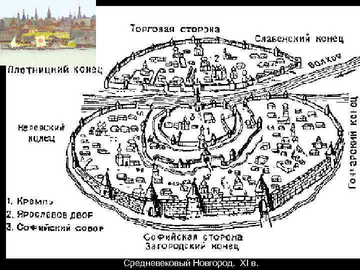 Средневековый Новгород. XI в. 