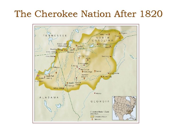 The Cherokee Nation After 1820 