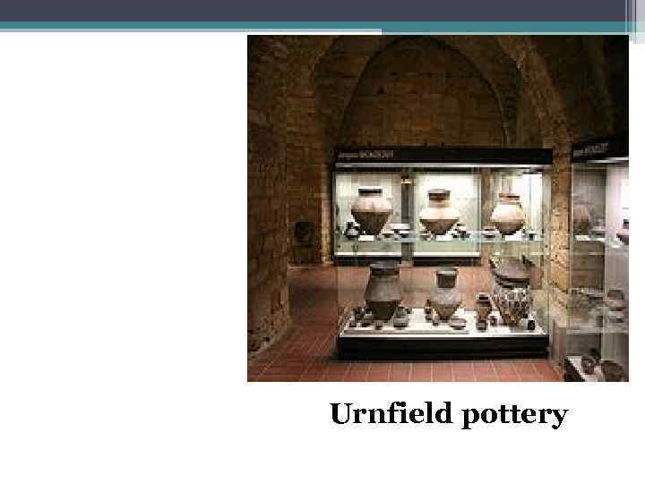 Urnfield pottery 