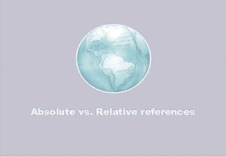 Absolute vs. Relative references 