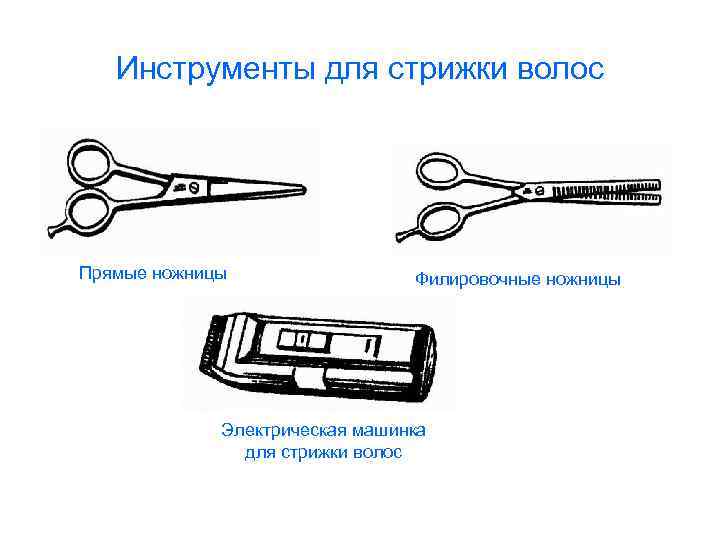 Инструменты для стрижки волос Прямые ножницы Филировочные ножницы Электрическая машинка для стрижки волос 