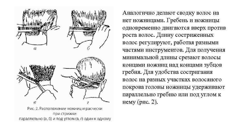 Сведение волос на нет может быть с и только при помощи