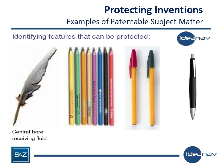 Protecting Inventions Examples of Patentable Subject Matter 