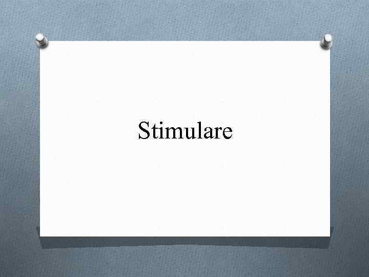 Stimulare 