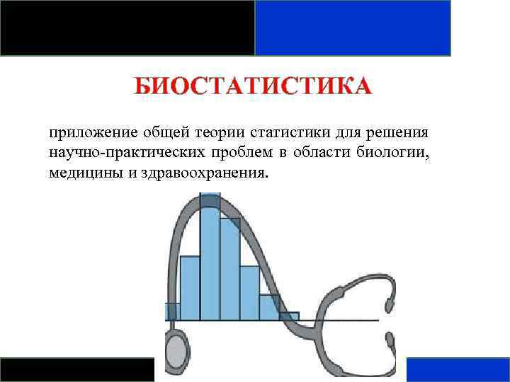 БИОСТАТИСТИКА приложение общей теории статистики для решения научно-практических проблем в области биологии, медицины и