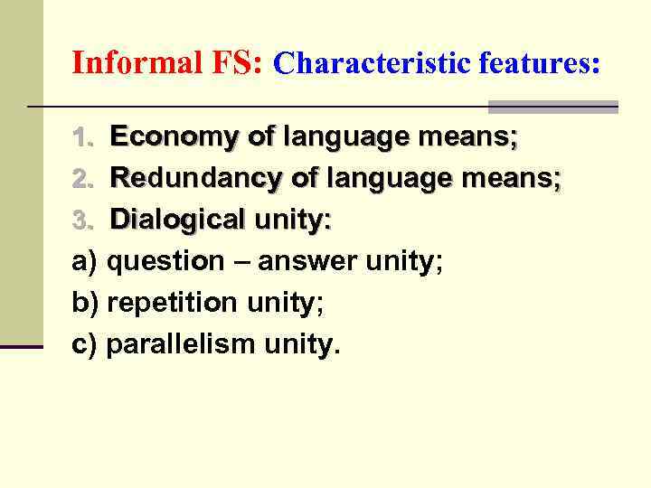 Language means. Depersonification stylistics. Semantic repetition in stylistics.