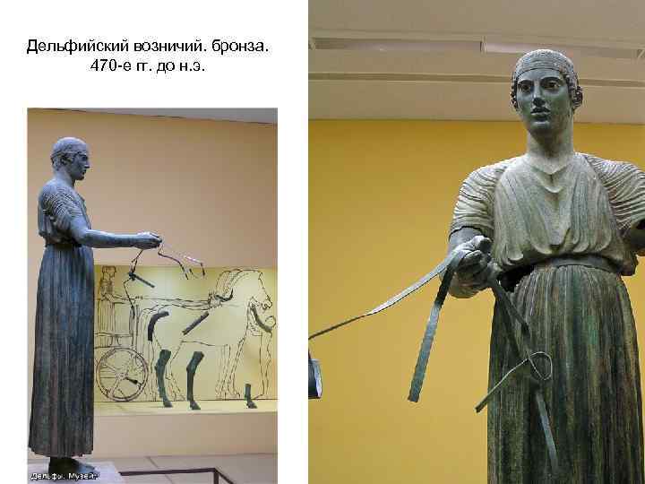 Дельфийский возничий. бронза. 470 -е гг. до н. э. 