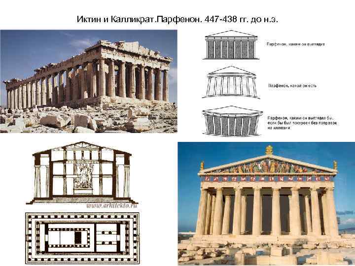 Зодчий парфенона 5 букв. Парфенон Архитекторы Иктин и Калликрат. Иктин и Калликрат Парфенон. Парфенон храм Афины Парфенон Иктин и Калликрат. Парфенон. Арх. Иктин и Калликрат.