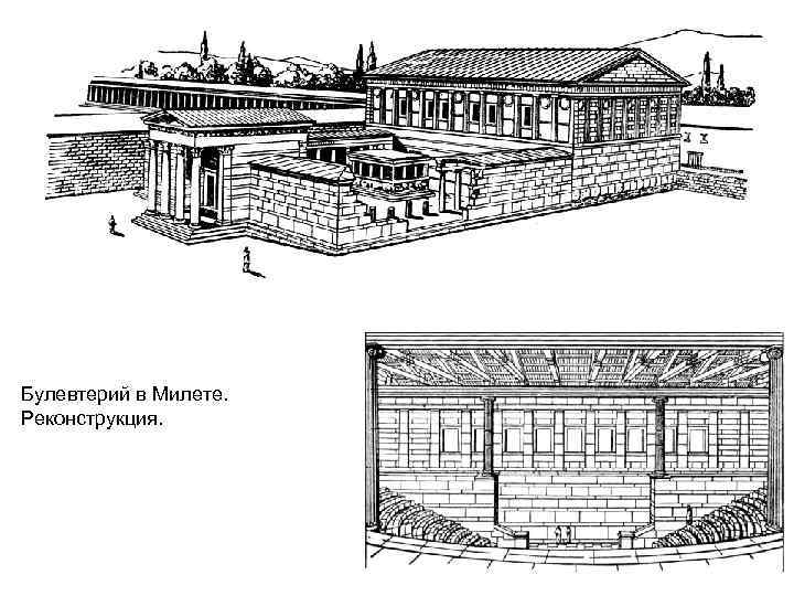Булевтерий в Милете. Реконструкция. 