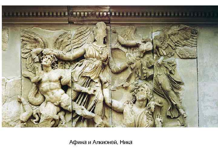 Афина и Алкионей, Ника 