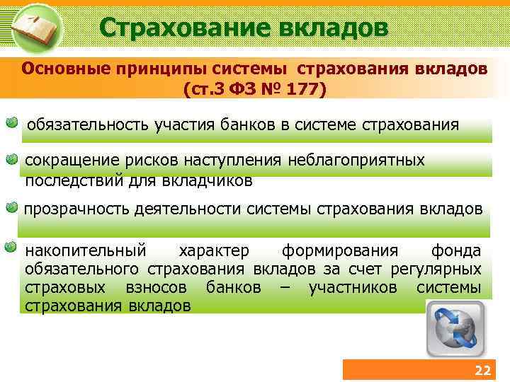 Система страхования банки