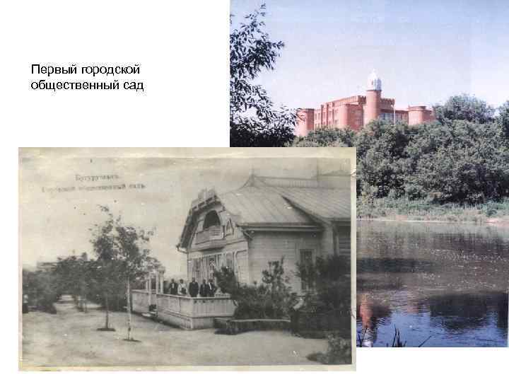 Первый городской общественный сад 