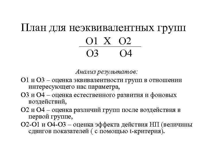 Что выступает в качестве экспериментального воздействия в плане ex post facto