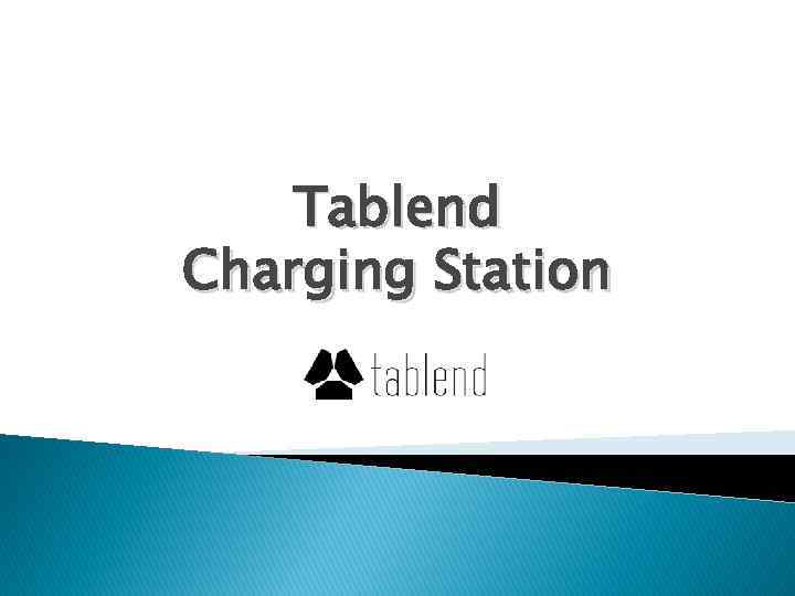 Tablend Charging Station 