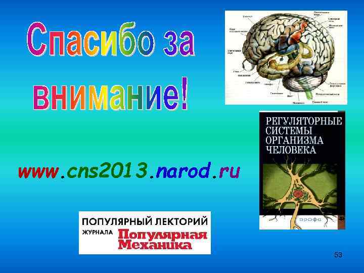 www. cns 2013. narod. ru 53 