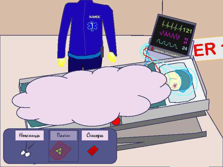 PARAMEDIC 121 85 54 CEN 24 TRA Ножницы Пакет L CI TY H OSP