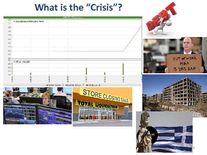 What is the “Crisis”? 3 