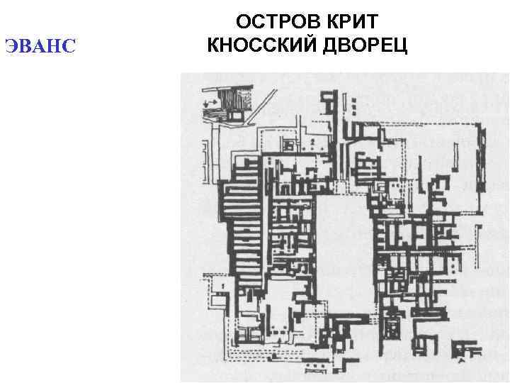 ЭВАНС ОСТРОВ КРИТ КНОССКИЙ ДВОРЕЦ 